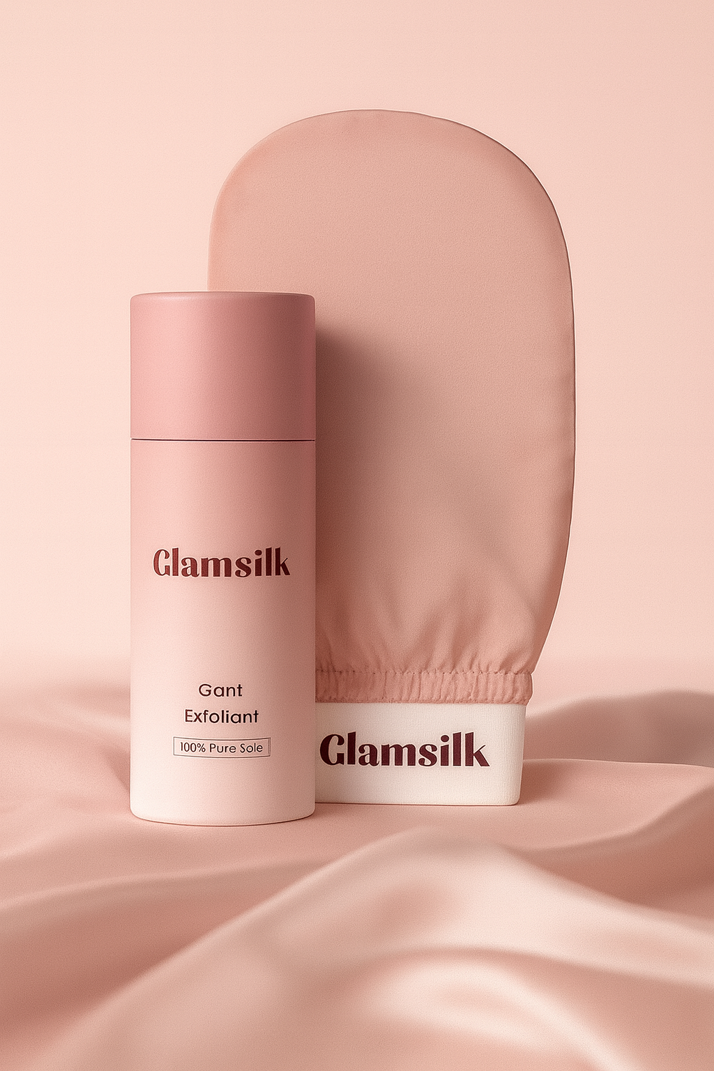 Gant exfoliant en soie