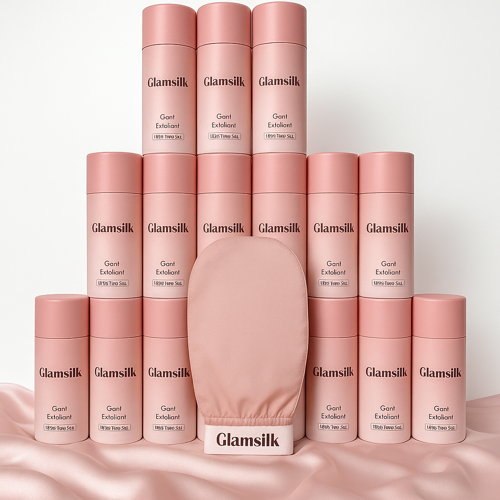 Gant exfoliant en soie