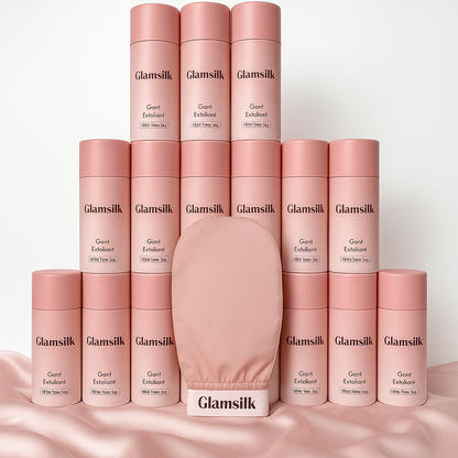 Gant exfoliant en soie